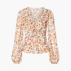 ❤️‍🔥JustFab Wrap Blouse